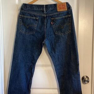 Levi's Dark Blue Denim Pants